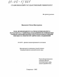 Вашкевич, Олеся Викторовна. Роль неоднородного распределения молекул по частоте So←T перехода и заселенности триплетных уровней в формировании спектров фосфоресценции твердых растворов органических соединений: дис. кандидат физико-математических наук: 01.04.07 - Физика конденсированного состояния. Ставрополь. 2005. 145 с.