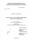 Какурина, Гелена Валерьевна. Роль оксида азота в регуляции пролиферации и апоптоза опухолевых клеток: дис. кандидат медицинских наук: 14.00.14 - Онкология. Томск. 2004. 135 с.