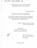 Дзанагова, Лариса Владимировна. Роль православного христианства в развитии просвещения и школы народов Центрального Кавказа, ХVIII - начало ХХ вв.: дис. кандидат педагогических наук: 13.00.01 - Общая педагогика, история педагогики и образования. Владикавказ. 2003. 126 с.