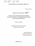 Парфёнова, Наталья Владимировна. Роль структурно-функциональных изменений малатдегидрогеназы в адаптации микроорганизмов к факторам внешней среды: дис. кандидат биологических наук: 03.00.04 - Биохимия. Воронеж. 2004. 151 с.