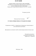 Леонтьева, Анна Антоновна. Русские личные имена в чувашском языке: дис. кандидат филологических наук: 10.02.20 - Сравнительно-историческое, типологическое и сопоставительное языкознание. Чебоксары. 2006. 268 с.