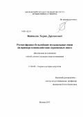 Майтесян, Тигран Дереникович. Русско-франко-бельгийские музыкальные связи на примере взаимодействия скрипичных школ: дис. кандидат наук: 17.00.09 - Теория и история искусства. Москва. 2013. 233 с.