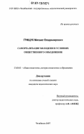 Грищук, Михаил Владимирович. Самореализация молодежи в условиях общественного объединения: дис. кандидат педагогических наук: 13.00.01 - Общая педагогика, история педагогики и образования. Челябинск. 2007. 160 с.