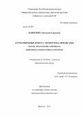 Каверзина, Анастасия Сергеевна. Сетчатокрылые (Insecta, Neuroptera) Приангарья: состав, экологические особенности, природные и антропогенные комплексы: дис. кандидат биологических наук: 03.02.08 - Экология (по отраслям). Иркутск. 2011. 114 с.