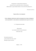 Тарасюк Илья Александрович. Синтез и физико-химические свойства материалов на основе полимерного оксида кремния(IV) с нанесенными соединениями некоторых d-металлов: дис. кандидат наук: 00.00.00 - Другие cпециальности. ФГБОУ ВО «Ивановский государственный химико-технологический университет». 2023. 143 с.