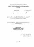 Григорьев, Максим Геннадьевич. Система автоматизации проектирования основных параметров устройства управления положением платформы строительной машины: дис. кандидат технических наук: 05.13.12 - Системы автоматизации проектирования (по отраслям). Омск. 2010. 155 с.