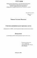 Чащина, Светлана Ивановна. Система муниципальных правовых актов: дис. кандидат юридических наук: 12.00.02 - Конституционное право; муниципальное право. Хабаровск. 2006. 202 с.