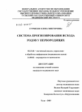 Сурвилло, Елена Викторовна. Система прогнозирования исхода родов у первородящих: дис. кандидат медицинских наук: 05.13.01 - Системный анализ, управление и обработка информации (по отраслям). Тула. 2009. 127 с.