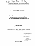 Казбеков, Артур Казбекович. Словообразовательное моделирование в современном лезгинском языке: На материале имён существительных: дис. кандидат филологических наук: 10.02.02 - Языки народов Российской Федерации (с указанием конкретного языка или языковой семьи). Махачкала. 2004. 173 с.