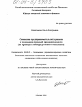 Маштанова, Ольга Валерьевна. Снижение предпринимательских рисков в экономике пищевой промышленности: На примере хлебопродуктового комплекса: дис. кандидат экономических наук: 08.00.05 - Экономика и управление народным хозяйством: теория управления экономическими системами; макроэкономика; экономика, организация и управление предприятиями, отраслями, комплексами; управление инновациями; региональная экономика; логистика; экономика труда. Москва. 2004. 171 с.