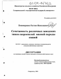 Пономаренко, Рустам Николаевич. Сочетаемость различных заводских типов скороспелой мясной породы свиней: дис. кандидат сельскохозяйственных наук: 06.02.01 - Разведение, селекция, генетика и воспроизводство сельскохозяйственных животных. Ставрополь. 2003. 146 с.