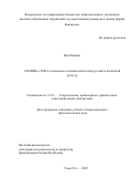 Ван Чжицян. Солнце и луна в языковом сознании носителей русской и китайской культур: дис. кандидат наук: 00.00.00 - Другие cпециальности. ФГБОУ ВО «Московский государственный областной педагогический университет». 2023. 188 с.