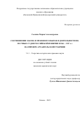 Соснина Мария Александровна. Соотношение закона и правового обычая в деятельности волостных судов Российской империи в 1861 – 1917 гг.: на примере Архангельской губерни: дис. кандидат наук: 00.00.00 - Другие cпециальности. ФГАОУ ВО «Казанский (Приволжский) федеральный университет». 2023. 218 с.