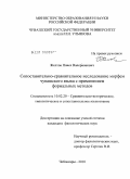 Желтов, Павел Валерианович. Сопоставительно-сравнительное исследование морфем чувашского языка с применением формальных методов: дис. кандидат филологических наук: 10.02.20 - Сравнительно-историческое, типологическое и сопоставительное языкознание. Чебоксары. 2010. 195 с.