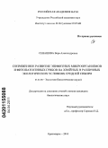 Сенашова, Вера Александровна. Сопряженное развитие эпифитных микроорганизмов и фитопатогенных грибов на хвойных в различных экологических условиях Средней Сибири: дис. кандидат биологических наук: 03.02.08 - Экология (по отраслям). Красноярск. 2010. 165 с.