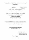 Афанасьева, Елена Петровна. Социальная инфраструктура села и пути обеспечения ее устойчивого функционирования: на примере Самарской области: дис. кандидат экономических наук: 08.00.05 - Экономика и управление народным хозяйством: теория управления экономическими системами; макроэкономика; экономика, организация и управление предприятиями, отраслями, комплексами; управление инновациями; региональная экономика; логистика; экономика труда. Самара. 2008. 225 с.