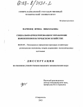 Маринец, Ирина Николаевна. Социально-ориентированное управление изменениями в городском хозяйстве: дис. кандидат экономических наук: 08.00.05 - Экономика и управление народным хозяйством: теория управления экономическими системами; макроэкономика; экономика, организация и управление предприятиями, отраслями, комплексами; управление инновациями; региональная экономика; логистика; экономика труда. Ставрополь. 2003. 185 с.