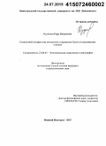 Кудинова, Кира Валерьевна. Социальный контракт как инструмент сокращения бедности малоимущих горожан: дис. кандидат наук: 22.00.03 - Экономическая социология и демография. Нижний Новгород. 2015. 174 с.