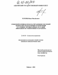 Тетерин, Иван Михайлович. Соционормативная модель управления системой безопасности населения и территорий в условиях чрезвычайных ситуаций природного и техногенного характера: дис. кандидат социологических наук: 22.00.08 - Социология управления. Майкоп. 2004. 143 с.