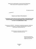 Кардапольцев, Кирилл Владимирович. Совершенствование методов оценки экономической эффективности промышленных интегрированных структур холдингового типа: дис. кандидат экономических наук: 08.00.05 - Экономика и управление народным хозяйством: теория управления экономическими системами; макроэкономика; экономика, организация и управление предприятиями, отраслями, комплексами; управление инновациями; региональная экономика; логистика; экономика труда. Челябинск. 2009. 211 с.