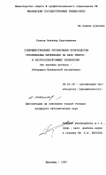 Кокоев, Мухамед Нургалиевич. Совершенствование организации производства строительных материалов на базе энерго- и ресурсосберегающих технологий: На прим. региона Кабард.-Балкар. респ.: дис. кандидат экономических наук: 08.00.28 - Организация производства. Иваново. 1997. 195 с.