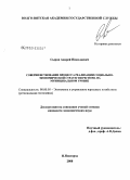 Сыров, Андрей Николаевич. Совершенствование процесса реализации социально-экономической стратегии региона на муниципальном уровне: дис. кандидат экономических наук: 08.00.05 - Экономика и управление народным хозяйством: теория управления экономическими системами; макроэкономика; экономика, организация и управление предприятиями, отраслями, комплексами; управление инновациями; региональная экономика; логистика; экономика труда. Нижний Новгород. 2008. 213 с.