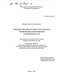 Шандрук, Данила Александрович. Совершенствование системы стратегического планирования для предприятий хлорной подотрасли: дис. кандидат экономических наук: 08.00.05 - Экономика и управление народным хозяйством: теория управления экономическими системами; макроэкономика; экономика, организация и управление предприятиями, отраслями, комплексами; управление инновациями; региональная экономика; логистика; экономика труда. Москва. 2003. 163 с.