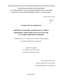 Гончаров Роман Дмитриевич. Совершенствование технического сервиса мобильных энергетических средств в АПК на основе цифровых решений: дис. кандидат наук: 00.00.00 - Другие cпециальности. ФГБОУ ВО «Пензенский государственный аграрный университет». 2023. 145 с.