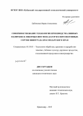 Бабенкова, Мария Алексеевна. Совершенствование технологии производства винных напитков и ликерных вин типа Кагор из перспективных сортов винограда Краснодарского края: дис. кандидат наук: 05.18.01 - Технология обработки, хранения и переработки злаковых, бобовых культур, крупяных продуктов, плодоовощной продукции и виноградарства. Краснодар. 2013. 177 с.