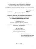 Давыдова, Елена Юрьевна. Совершенствование управления предприятием на основе повышения эффективности его информационного обеспечения: дис. кандидат экономических наук: 08.00.05 - Экономика и управление народным хозяйством: теория управления экономическими системами; макроэкономика; экономика, организация и управление предприятиями, отраслями, комплексами; управление инновациями; региональная экономика; логистика; экономика труда. Воронеж. 2009. 228 с.