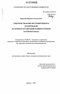 Воронова, Надежда Анатольевна. Совершенствование внутрифирменного планирования: на примере организаций машиностроения Алтайского края: дис. кандидат экономических наук: 08.00.05 - Экономика и управление народным хозяйством: теория управления экономическими системами; макроэкономика; экономика, организация и управление предприятиями, отраслями, комплексами; управление инновациями; региональная экономика; логистика; экономика труда. Барнаул. 2007. 194 с.