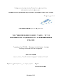 Козловский Владислав Вадимович. Совершенствование водного режима систем оборотного охлаждения ТЭС на основе реагентов ВТИАМИН: дис. кандидат наук: 05.14.14 - Тепловые электрические станции, их энергетические системы и агрегаты. ФГБОУ ВО «Ивановский государственный энергетический университет имени В.И. Ленина». 2022. 205 с.