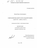 Попов, Игорь Александрович. Советы военных депутатов Западной Сибири: Март 1917 - весна 1918 гг.: дис. кандидат исторических наук: 07.00.02 - Отечественная история. Омск. 2005. 209 с.