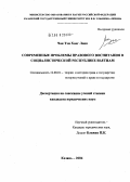 Чан Тхи Хонг Лиен. Современные проблемы правового воспитания в Социалистической Республике Вьетнам: дис. кандидат юридических наук: 12.00.01 - Теория и история права и государства; история учений о праве и государстве. Казань. 2004. 199 с.