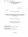 Скороходова, Александра Юрьевна. Создание и исследование свойств новых генетических систем на основе элементов лактозного оперона Escherichia coli: дис. кандидат биологических наук: 03.00.03 - Молекулярная биология. Москва. 2005. 133 с.