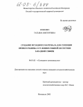 Ноженко, Татьяна Викторовна. Создание исходного материала для селекции ярового рыжика в условиях южной лесостепи Западной Сибири: дис. кандидат сельскохозяйственных наук: 06.01.05 - Селекция и семеноводство. Омск. 2005. 125 с.