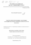 Ревин, Дмитрий Геннадьевич. Спектроскопия возбужденных электронных состояний в квантово-размерных гетероструктурах InGaAs/GaAs: дис. кандидат физико-математических наук: 05.27.01 - Твердотельная электроника, радиоэлектронные компоненты, микро- и нано- электроника на квантовых эффектах. Нижний Новгород. 1999. 150 с.