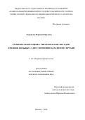 Хоранова Марина Юрьевна. Сравнительная оценка хирургических методов лечения больных с двусторонним параличом гортани: дис. кандидат наук: 00.00.00 - Другие cпециальности. ФГБУ «Национальный медицинский исследовательский центр оториноларингологии Федерального медико-биологического агентства». 2022. 138 с.