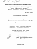 Павлов, Владимир Васильевич. Сравнительно-сопоставительный анализ структуры и семантики турецких и чувашских пословиц: дис. кандидат филологических наук: 10.02.20 - Сравнительно-историческое, типологическое и сопоставительное языкознание. Чебоксары. 2004. 164 с.