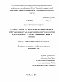 Маркова, Виталия Александровна. Сравнительный анализ функциональных свойств нейтрофильных гранулоцитов периферической крови и мукозальных секретов у здоровых мужчин и женщин: дис. кандидат наук: 14.03.09 - Клиническая иммунология, аллергология. Челябинск. 2014. 136 с.