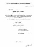 Дзигоева, Елена Сослановна. Сравнительный анализ подходов к определению достаточности капитала на покрытие рыночных и кредитных рисков для российских банков: дис. кандидат экономических наук: 08.00.10 - Финансы, денежное обращение и кредит. Москва. 2008. 148 с.