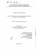 Либерман, Александр Аронович. Сравнительный анализ средств формирования предметности понятий у младших школьников: дис. кандидат психологических наук: 19.00.07 - Педагогическая психология. Москва. 1999. 168 с.