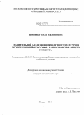 Шишкина, Ольга Владимировна. Сравнительный анализ внешнеполитических ресурсов России и Европейского Союза на пространстве "общего соседства": дис. кандидат политических наук: 23.00.04 - Политические проблемы международных отношений и глобального развития. Москва. 2011. 222 с.