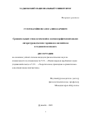 Гуломасейнов Сафо Алиназарович. Сравнительный этимологический и лексикографический анализ литературоведческих терминов в английском и таджикском языках: дис. кандидат наук: 00.00.00 - Другие cпециальности. Таджикский национальный университет. 2023. 196 с.