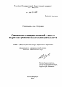 Синицына, Анна Игоревна. Становление культуры отношений старшего подростка в учебно-познавательной деятельности: дис. кандидат педагогических наук: 13.00.01 - Общая педагогика, история педагогики и образования. Санкт-Петербург. 2006. 200 с.