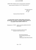 Никитина, Наталья Борисовна. Становление профессионализма педагога-психолога в работе с детьми дошкольного и младшего школьного возраста: дис. кандидат наук: 13.00.08 - Теория и методика профессионального образования. Чита. 2012. 209 с.