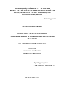 Диденко Марина Сергеевна. Становление системы источников социалистического права в Советском государстве (1917-1936гг.): дис. кандидат наук: 00.00.00 - Другие cпециальности. ФГБОУ ВО «Российская академия народного хозяйства и государственной службы при Президенте Российской Федерации». 2024. 218 с.