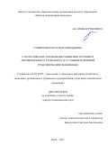 Гавриленко Наталья Геннадьевна. Стратегическое управление развитием грузового автомобильного транспорта в условиях цифровой трансформации экономики: дис. доктор наук: 08.00.05 - Экономика и управление народным хозяйством: теория управления экономическими системами; макроэкономика; экономика, организация и управление предприятиями, отраслями, комплексами; управление инновациями; региональная экономика; логистика; экономика труда. ФГБОУ ВО «Государственный университет морского и речного флота имени адмирала С.О. Макарова». 2022. 248 с.