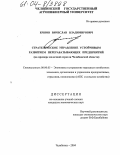 Ершов, Вячеслав Владимирович. Стратегическое управление устойчивым развитием перерабатывающих предприятий: На примере молочной отрасли Челябинской области: дис. кандидат экономических наук: 08.00.05 - Экономика и управление народным хозяйством: теория управления экономическими системами; макроэкономика; экономика, организация и управление предприятиями, отраслями, комплексами; управление инновациями; региональная экономика; логистика; экономика труда. Челябинск. 2004. 132 с.