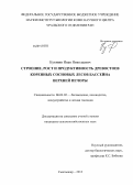 Кутявин, Иван Николаевич. Строение, рост и продуктивность древостоев коренных сосновых лесов бассейна Верхней Печоры: дис. кандидат наук: 06.03.02 - Лесоустройство и лесная таксация. Сыктывкар. 2013. 179 с.